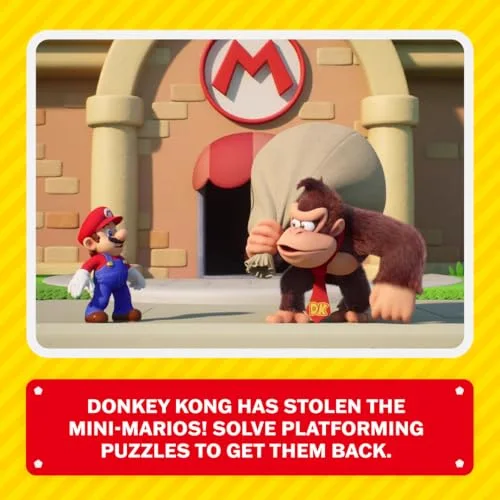 Jeu vidéo - NINTENDO - Mario vs. Donkey Kong - 1-2 joueurs - Plateforme - Switch - vue 3