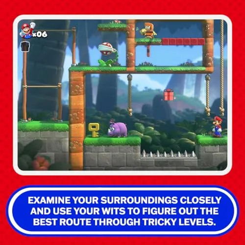 Jeu vidéo - NINTENDO - Mario vs. Donkey Kong - 1-2 joueurs - Plateforme - Switch - vue 4