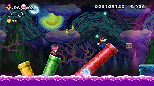 Jeu vidéo - Nintendo - NEW SUPER MARIO BROS. U DELUXE - 4 joueurs - Nintendo Switch - Action/Aventure - vue 8