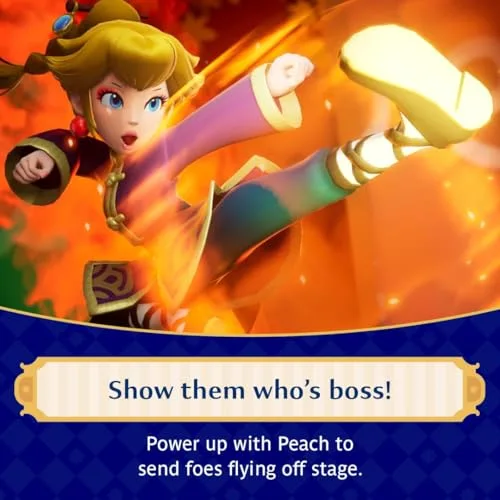 Jeu vidéo - Nintendo - Princess Peach Showtime - Aventure - PEGI 12+ - Version Import - vue 4