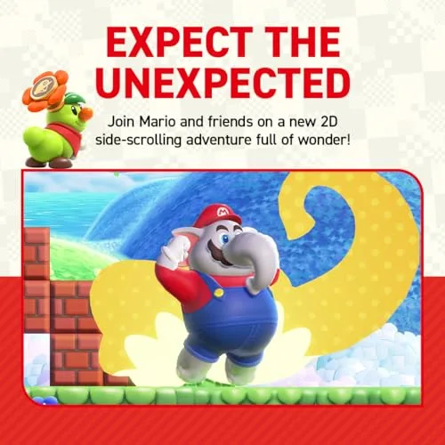 Jeu Vidéo - Nintendo - Super Mario Bros. Wonder - Plateforme - Version Import - 7+ - vue 3
