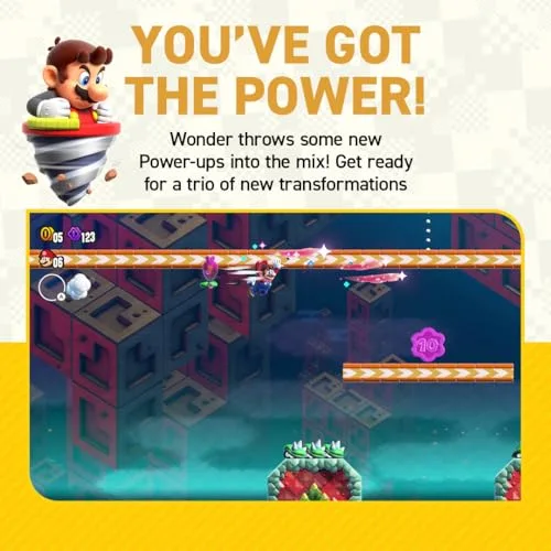 Jeu Vidéo - Nintendo - Super Mario Bros. Wonder - Plateforme - Version Import - 7+ - vue 6