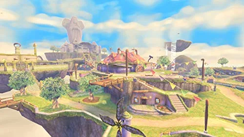 Jeu vidéo - Nintendo - The Legend of Zelda: Skyward Sword HD - Graphismes améliorés - Mode portable - Aventure - vue 3