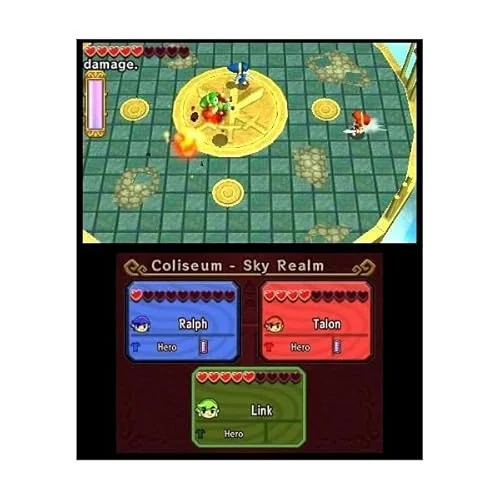 Jeu vidéo - Nintendo - The Legend of Zelda: Tri Force Heroes - Action - Aventure - 3DS - vue 5
