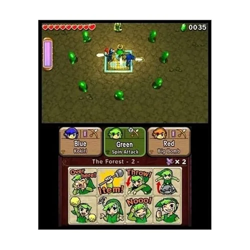 Jeu vidéo - Nintendo - The Legend of Zelda: Tri Force Heroes - Action - Aventure - 3DS - vue 9