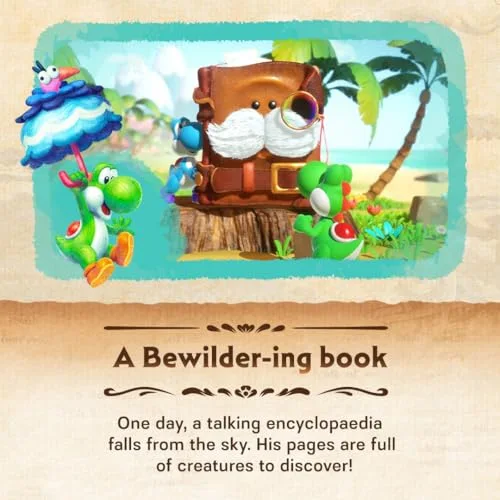 Jeu vidéo - NINTENDO - Yoshi and the Mysterious Book - Switch 2 - Plateforme Nintendo Switch - Jeu Switch - vue 3