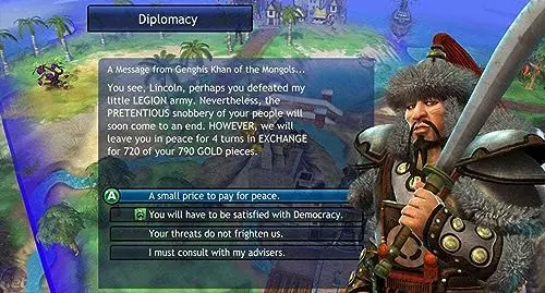 Jeu vidéo - Sid Meiers Civilization Revolution - PlayStation 3 - Stratégie - Français - En boîte - vue 4