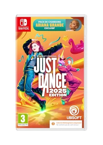 Just Dance 2025 Edition Code dans la boîte Switch