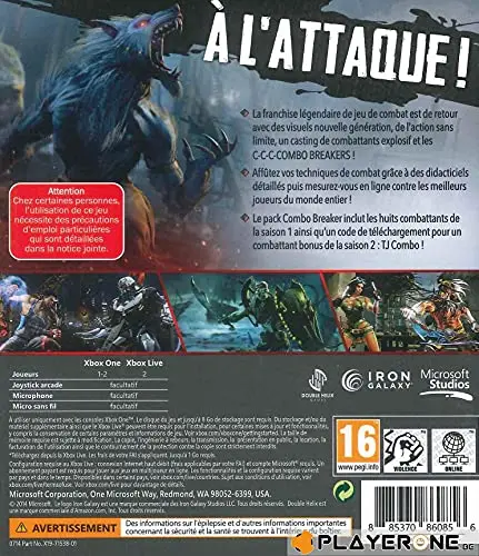 Killer Instinct Jeu Xbox One - vue 2