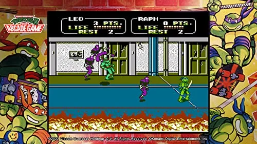 Teenage Mutant Ninja Turtles: The Cowabunga Collection PS4 - vue 3