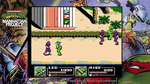 Teenage Mutant Ninja Turtles: The Cowabunga Collection PS4 - vue 7