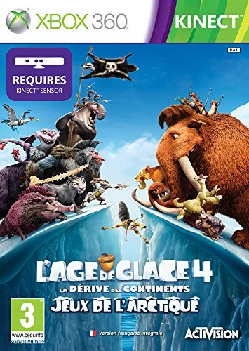 L'Age de Glace 4 Kinect: La Dérive des Continents Xbox 360