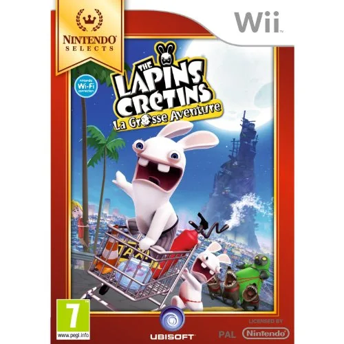 Les Lapins Crétins : La Grosse Aventure Wii
