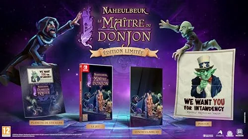Le Maître du Donjon de Naheulbeuk Edition Limitée Switch - vue 2