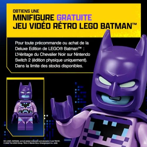 LEGO Batman: L'Héritage du Chevalier Noir Deluxe - Switch 2 - vue 2