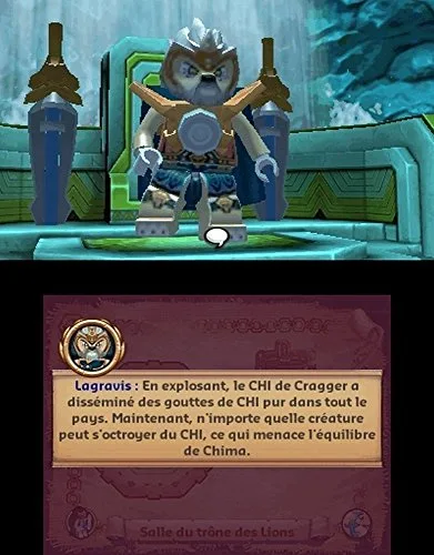 LEGO Legends of Chima : Le Voyage de Laval 3DS - vue 5