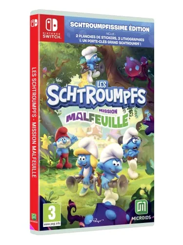 Les Schtroumpfs : Mission Malfeuille Schtroumpfissime Switch