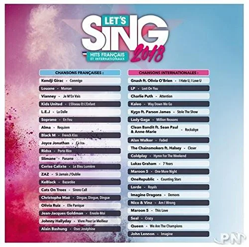 Let's Sing 2018 Hits Français et Internationaux Switch - vue 2
