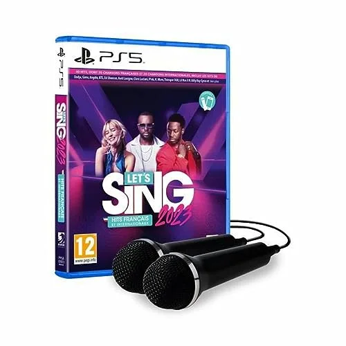 Let's Sing 2023 2 Micros Edition Bundle PS5