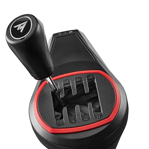 Levier de vitesses - THRUSTMASTER TH8S Noir et Rouge - vue 2