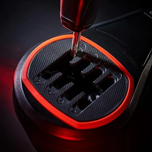 Levier de vitesses - THRUSTMASTER TH8S Noir et Rouge - vue 6