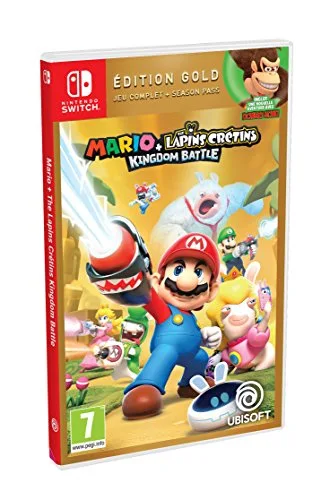 Mario + Lapins Crétins Kingdom Battle Édition Gold Jeu Switch - vue 2