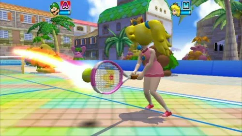Mario Power Tennis Selects Jeu Wii - vue 3