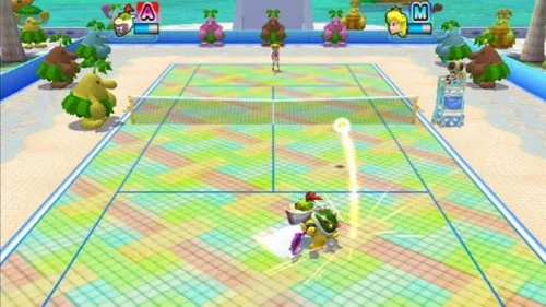 Mario Power Tennis Selects Jeu Wii - vue 6