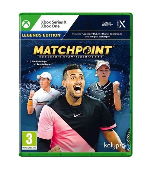Kalypso Matchpoint Tennis Championships Legends Editions Xbox