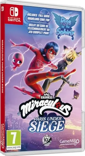 Miraculous 1&2 Pack Rise of the Sphinx + Paris Under Siege Switch - vue 2