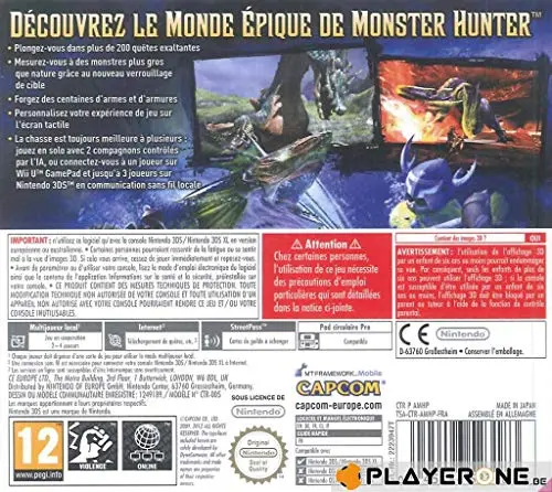 Monster Hunter 3 Ultimate Jeu 3DS - vue 2