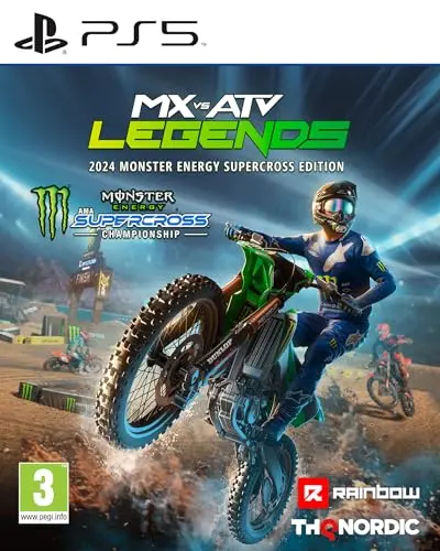 MX vs ATV Legends 2024 Monster Energy Supercross PS5