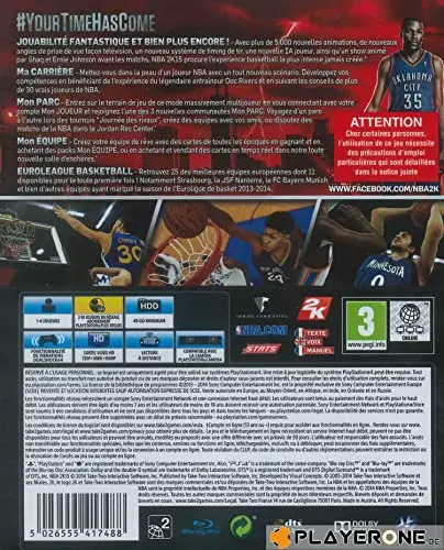 NBA 2K15 PS4 - vue 2