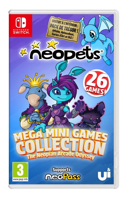 Flashpoint Germany GmbH Neopets Mega Mini Games Collection Switch