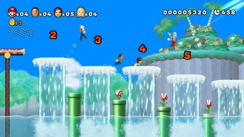 New Super Mario Bros U Jeu Wii U - vue 3