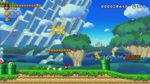 New Super Mario Bros U Jeu Wii U - vue 8
