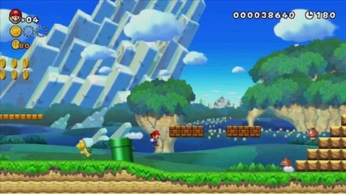 New Super Mario Bros U Jeu Wii U - vue 9