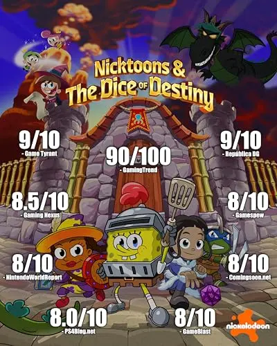 NickToons and The Dice of Destiny PS5 - vue 2