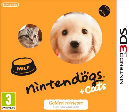 Nintendogs + Cats Golden Retriever & New Friends 3DS