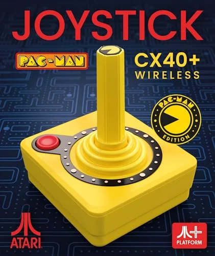 Pac-Man CX-40+ Joystick sans fil - Jaune - vue 2
