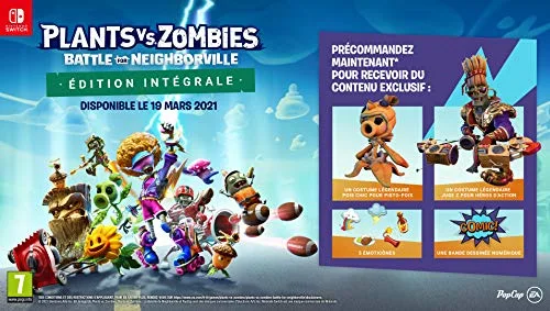 Plants vs Zombies : La Bataille de Neighborville Édition Intégrale Switch - vue 2