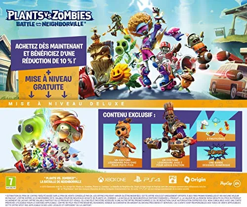 Plants vs. Zombies: La bataille de Neighborville PS4 - vue 2