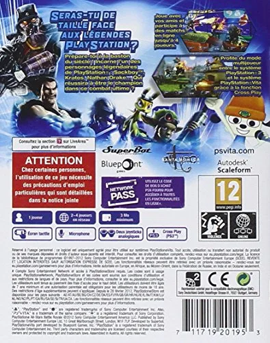 Playstation Allstar Battle Royale Jeu PS Vita - vue 2