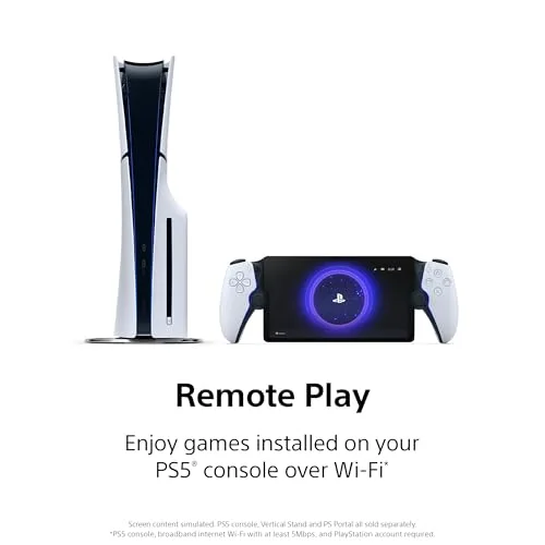 Playstation Portal - Lecteur à distance pour Playstation 5 (Écran 8 Pas besoin de TV) Blanc - vue 5