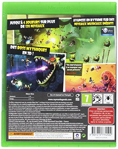 Rayman Legends Jeu XBOX One - vue 2