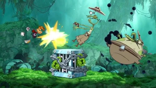 Rayman Origins Jeu PS Vita - vue 2
