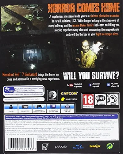 Resident Evil 7 Biohazard Standard PS4 - vue 2