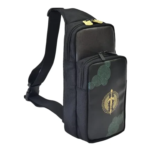 Sac de transport - Hori - Adventure Pack - Zelda Tears of the Kingdom - Nintendo Switch - Noir Bleu Jaune - vue 4