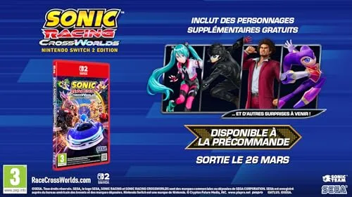 Sonic Racing: CrossWorlds Switch 2 - vue 2
