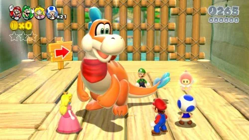 Super Mario 3D World Jeu Wii U - vue 4